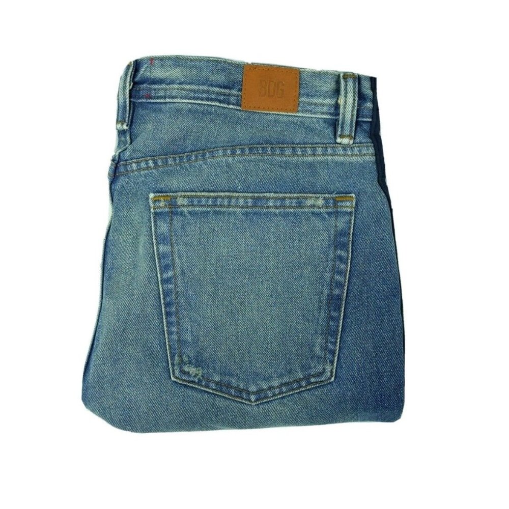 Urban Outfitters BDG Men's Jeans Size 32x30 Slim Fit Blue Denim Distroyed Holes